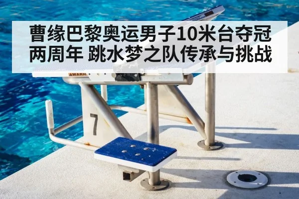 Olympic diving platform